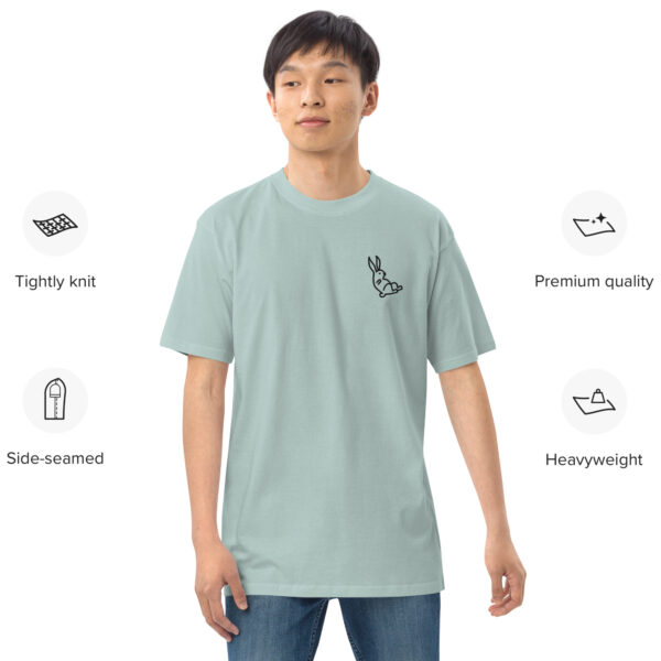 Men’s premium heavyweight tee - Image 7
