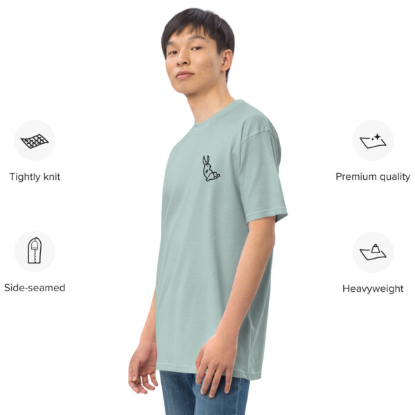 Men’s premium heavyweight tee - Image 8