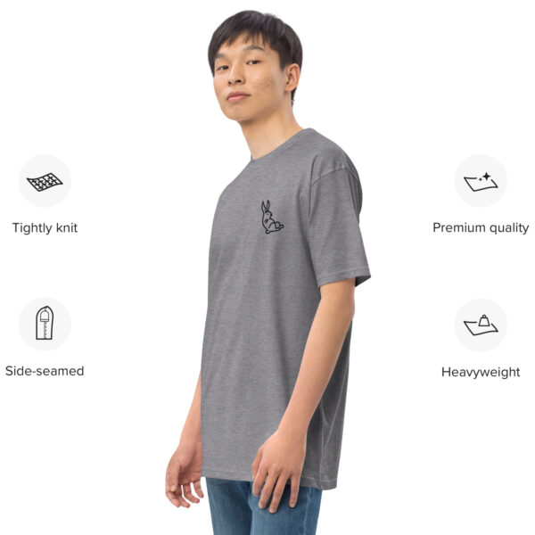 Men’s premium heavyweight tee - Image 6