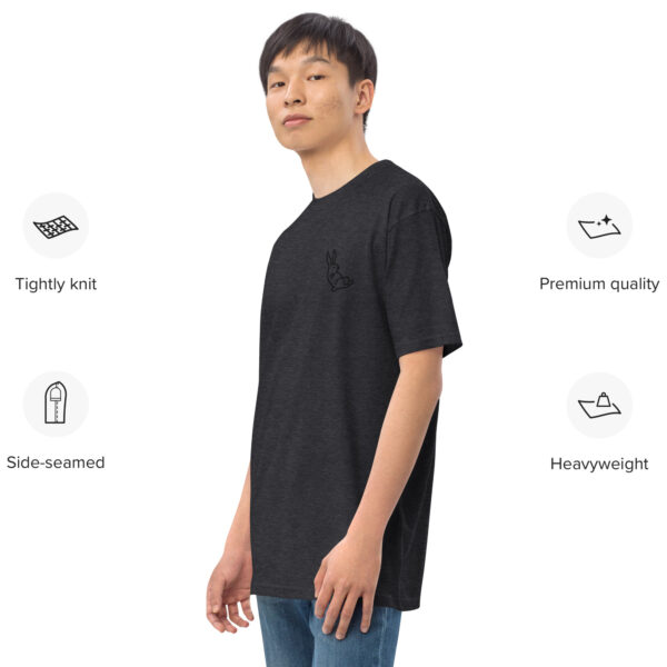 Men’s premium heavyweight tee - Image 2
